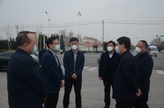 市、區領導來公司調研指導疫情防控等工作