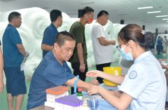 公司組織員工體檢 撐起“健康保護傘”