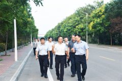 市國(guó)資委黨委書(shū)記王濤一行到公司調(diào)研指導(dǎo)